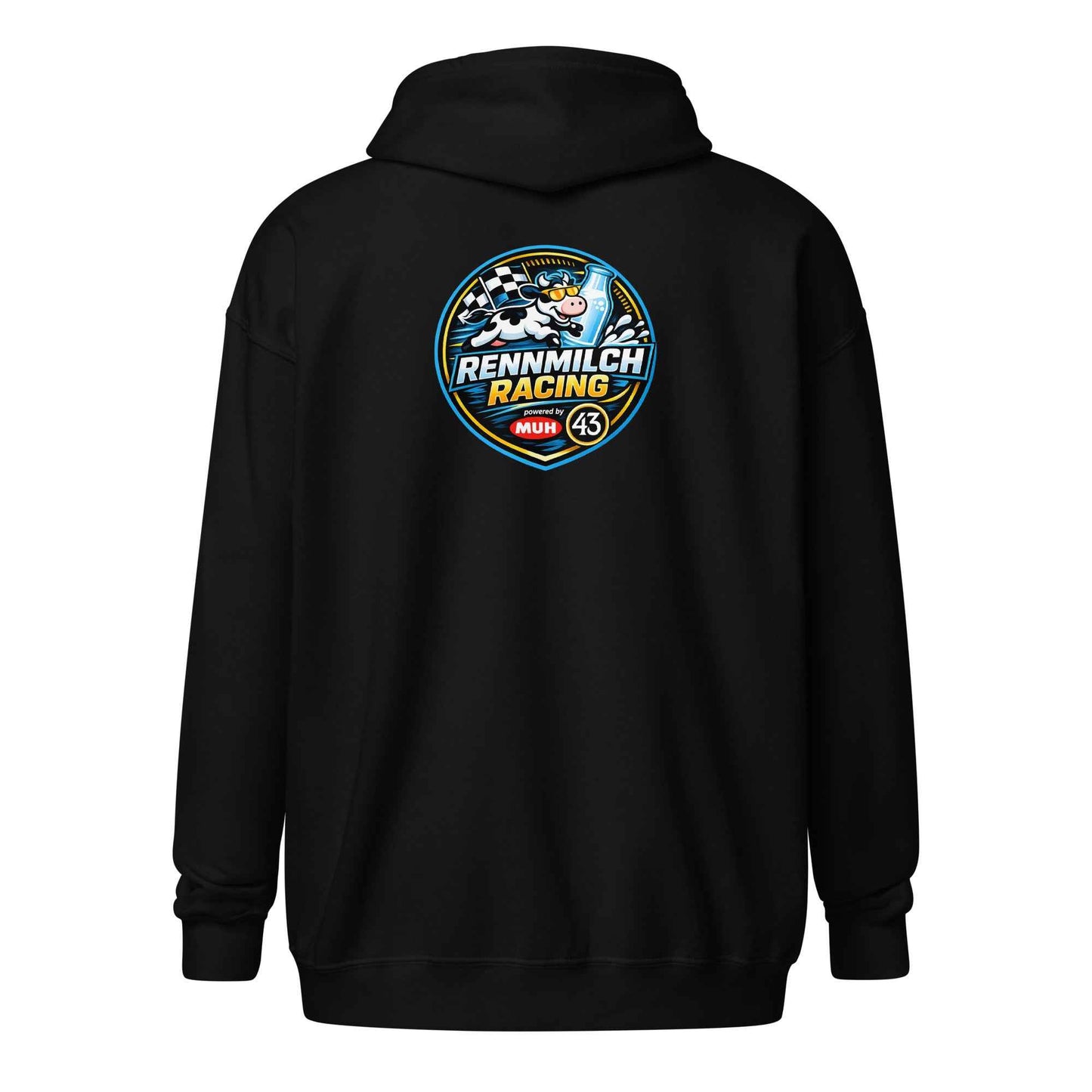 Rennmilch Racing Unisex Zip Hoodie