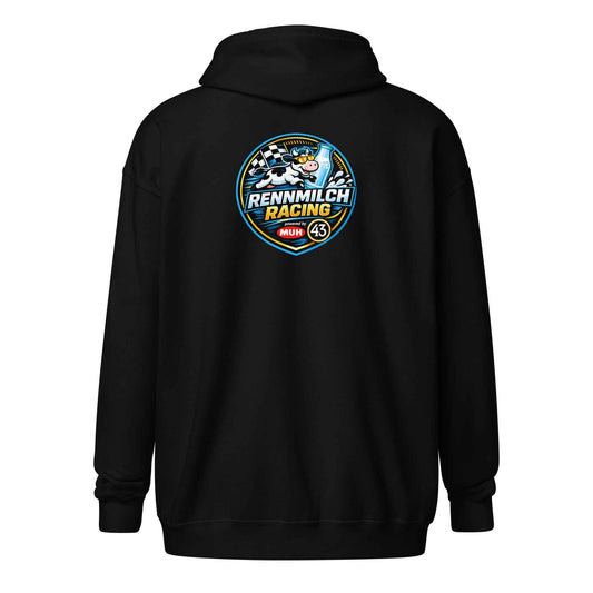 Rennmilch Racing Unisex Zip Hoodie