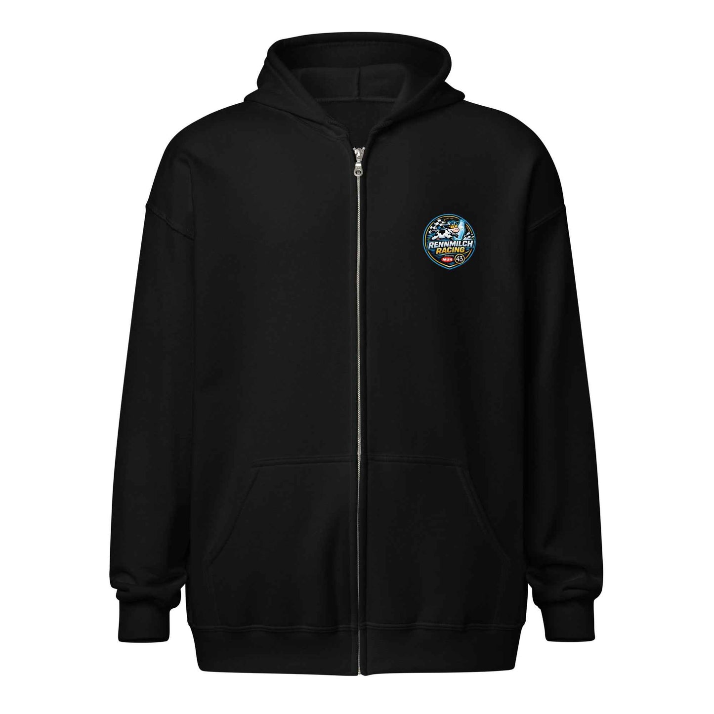 Rennmilch Racing Unisex Zip Hoodie