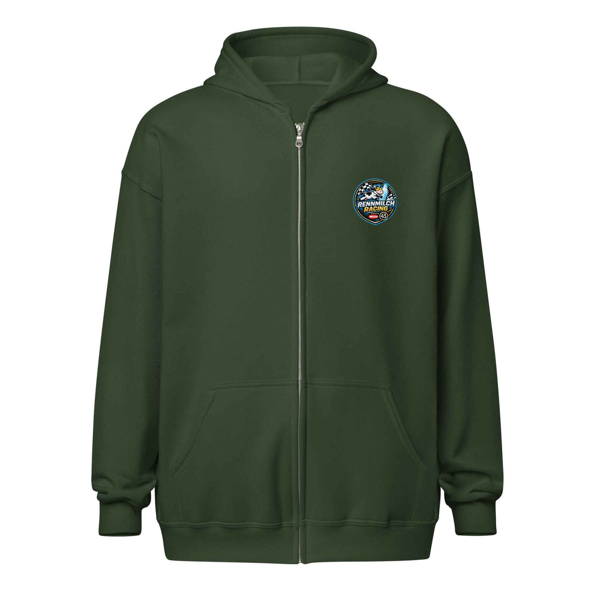 Rennmilch Racing Unisex Zip Hoodie