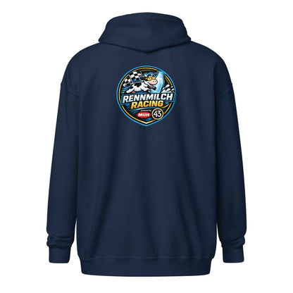 Rennmilch Racing Unisex Zip Hoodie