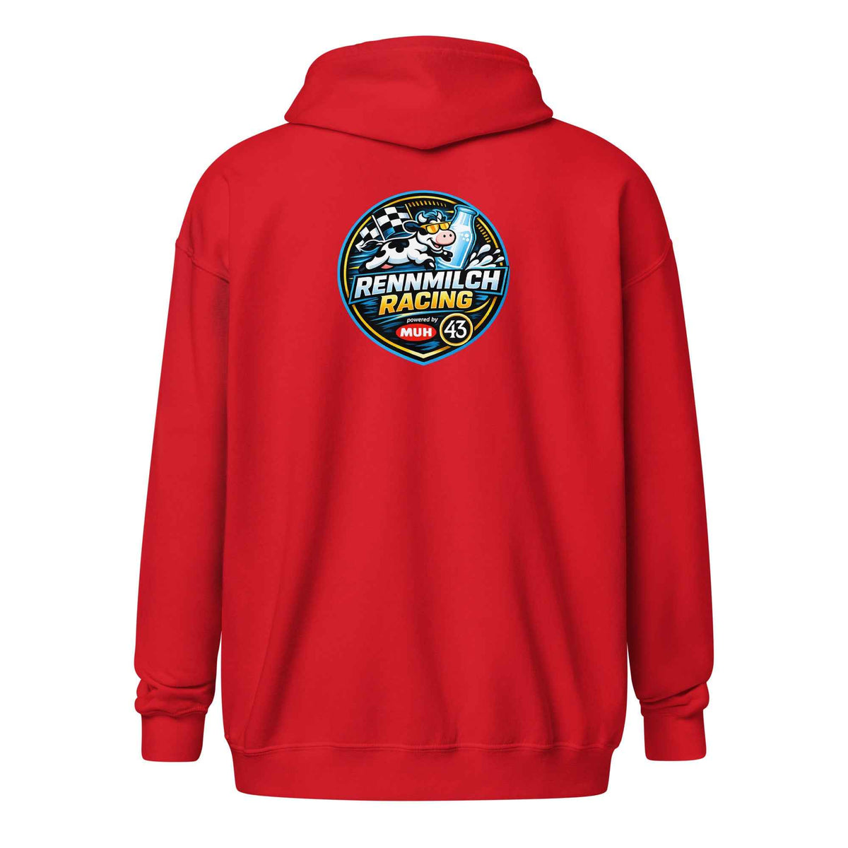 Rennmilch Racing Unisex Zip Hoodie