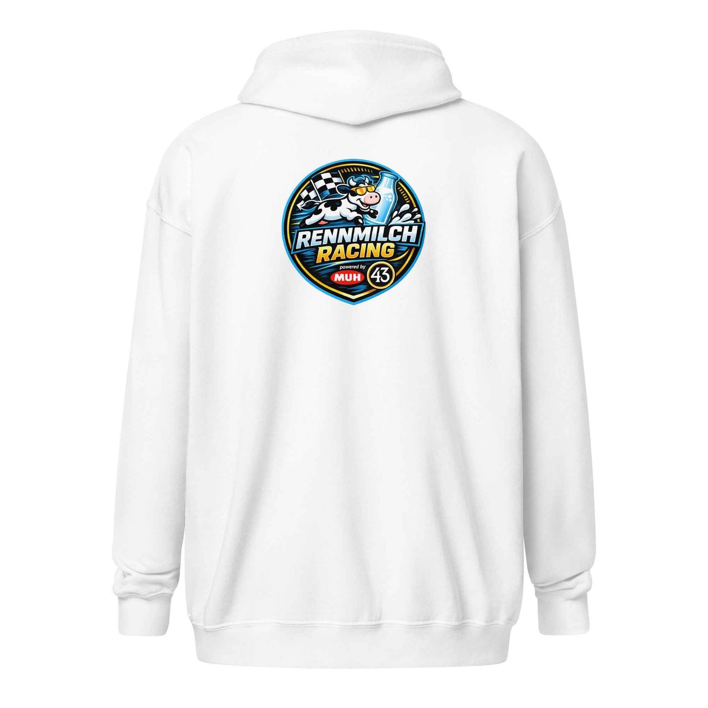 Rennmilch Racing Unisex Zip Hoodie