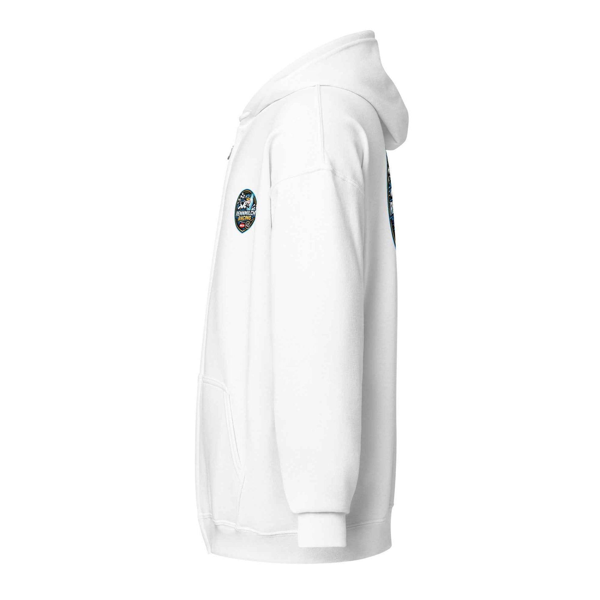 Rennmilch Racing Unisex Zip Hoodie
